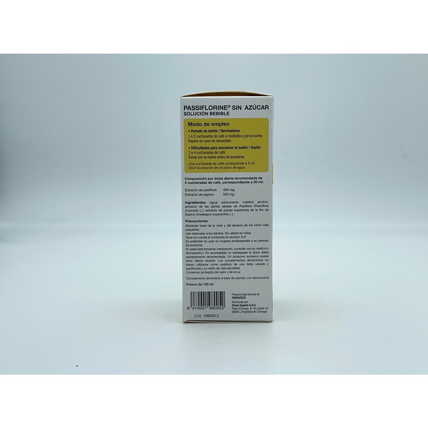 Passiflorine Sin Azúcar 125ml