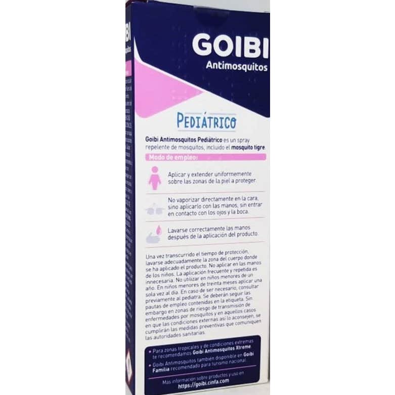 Goibi antimosquitos pediátrico spray 100ml