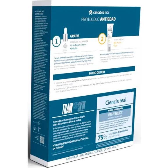 Cantabria Labs Pack Heliocare Age Active Fluid + Endocare Serum