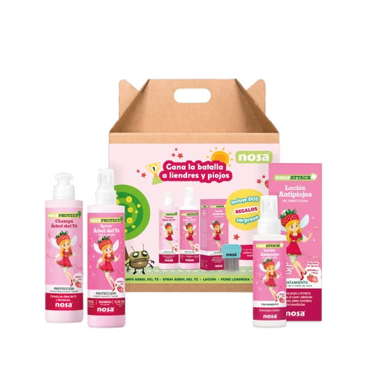 Nosa Pack Antipiojos Fresa