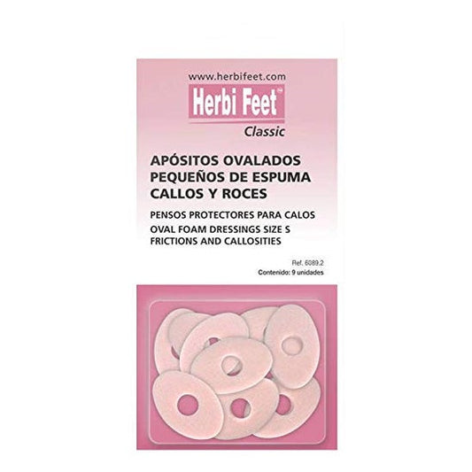 Herbitas Apósitos Ovalados Pequeños Espuma 9 Uds