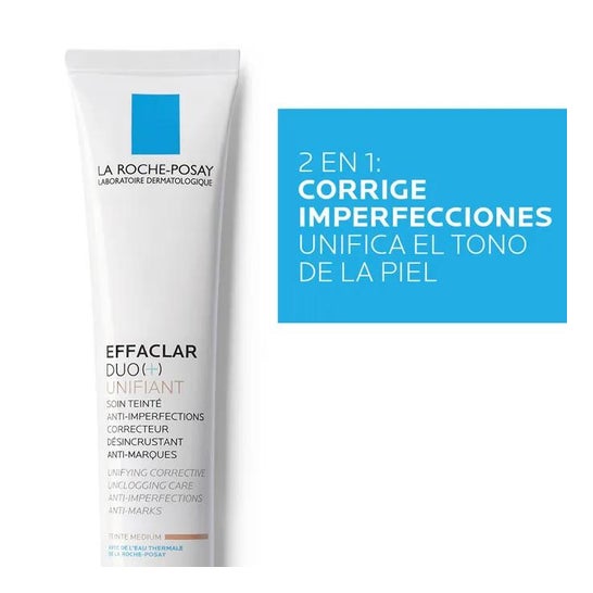 La Roche-Posay Effaclar Duo + M Unifiant Tono Medio 40ml