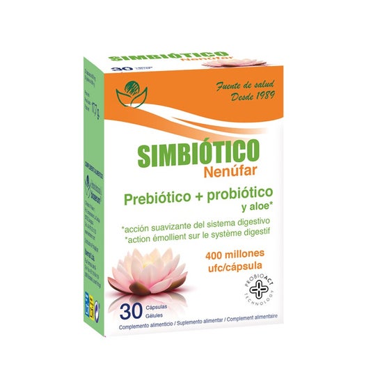 Bioserum Symbiotic Nenufar Prébiotique + Probiotique 30 caps