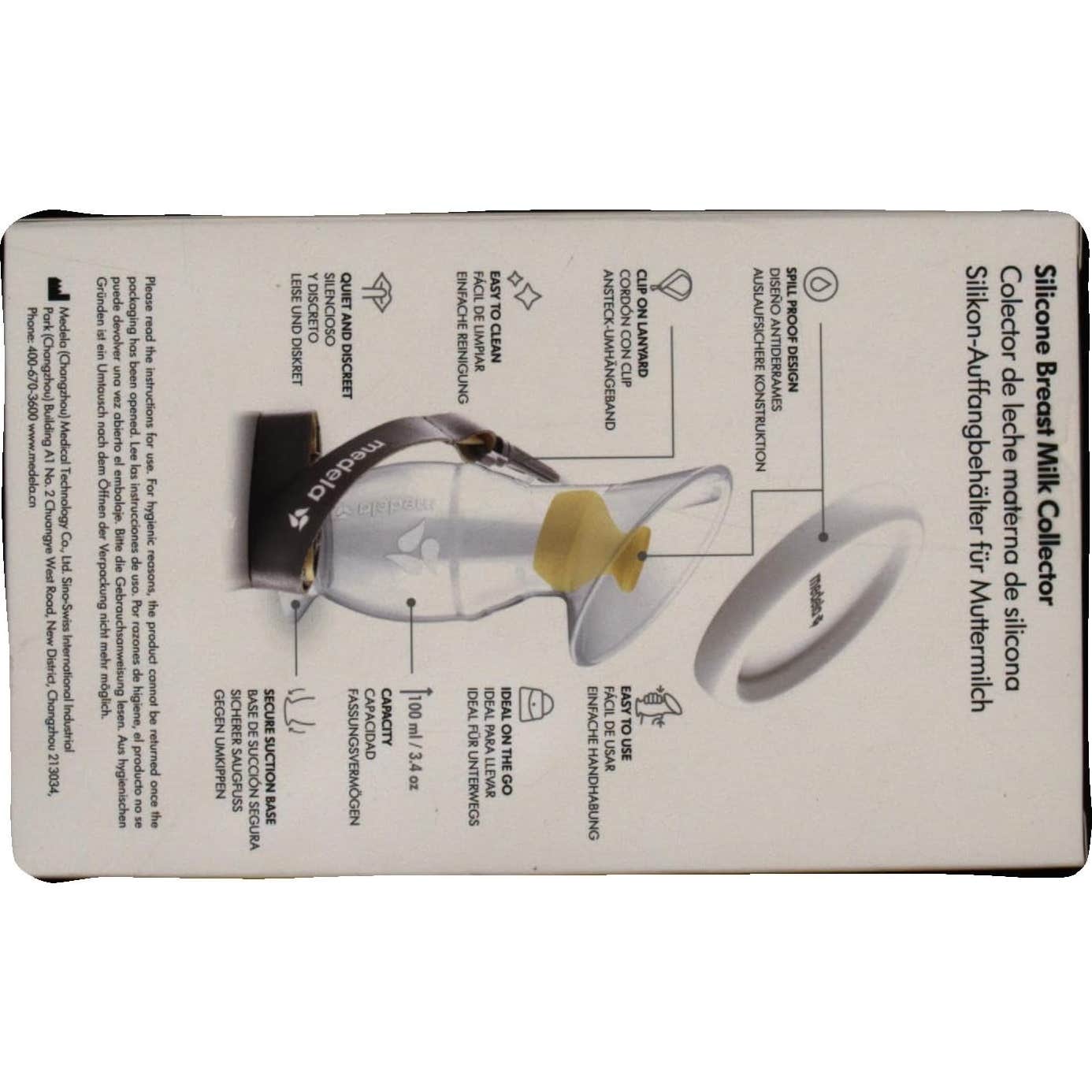 Medela Colector de Leche Materna Silicona Medela 1ud