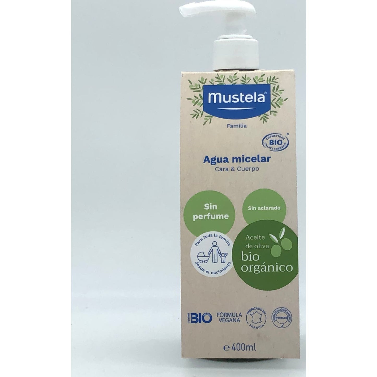 Mustela Agua Micelar BIO 400ml