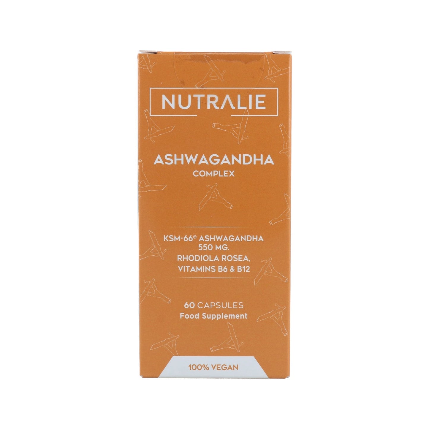 Nutralie Ashwagandha Complex + Vitaminas B6, B12 y Rodiola 60caps