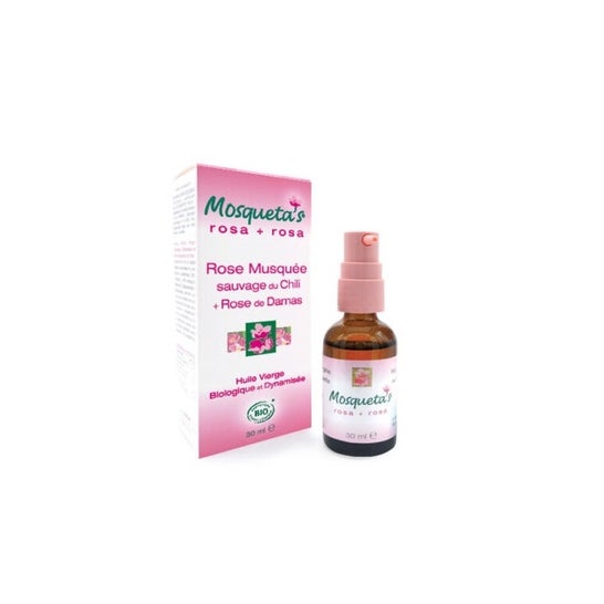 Aceite de Rosa Mosqueta y Rosa Damascena Bio 30 ml