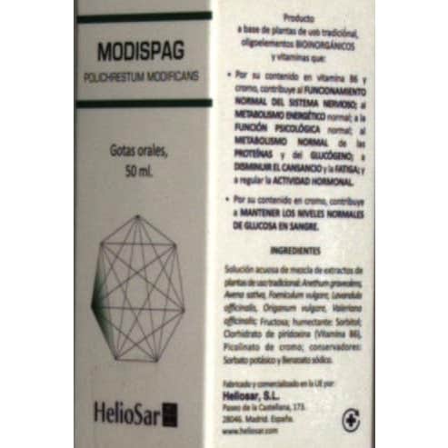 Heliosar Modispag Polichrestum Modificans 50ml