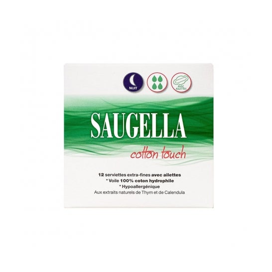 Saugella Toallas de Algodón Touch 12uds