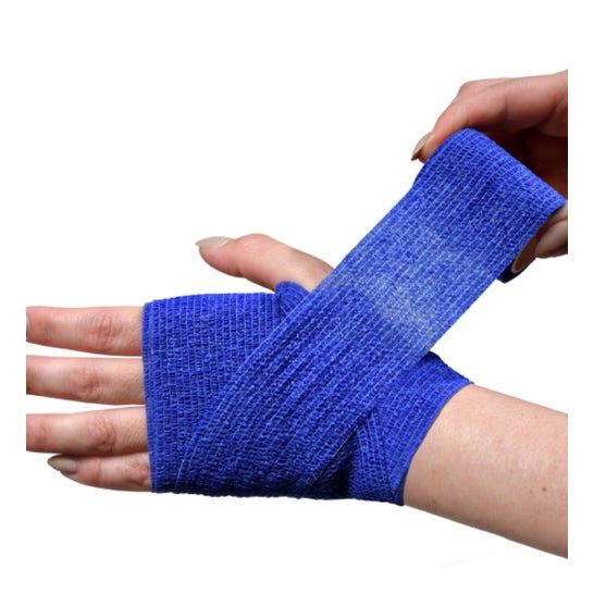 Coban Venda 7,5 cmx2 M30 Azul 1 ud