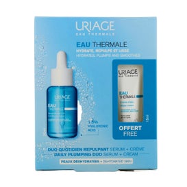 Uriage Pack Eau Thermale Sérum Booster H.A 30ml + Crema de Agua 15ml