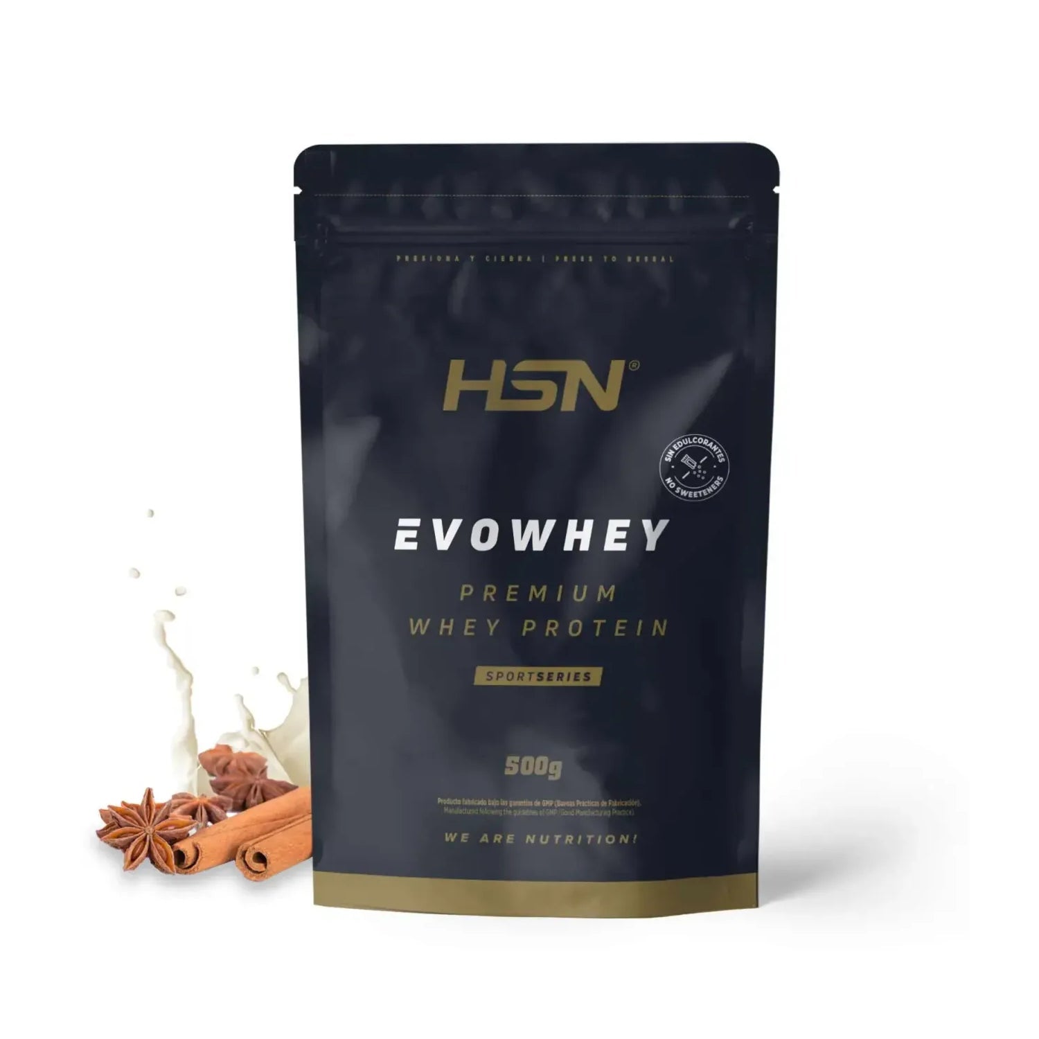 HSN Evowhey Protein Sin Edulcorantes Canela 500g