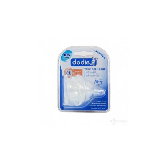 Dodie Tetinas de Initiation+ Anticólicos Flujo Lento 2 uds