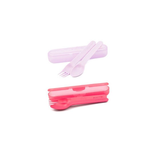 Suavinex Pack de Cubiertos Infantiles con Estuche