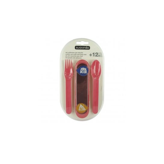 Suavinex Pack de Cubiertos Infantiles con Estuche