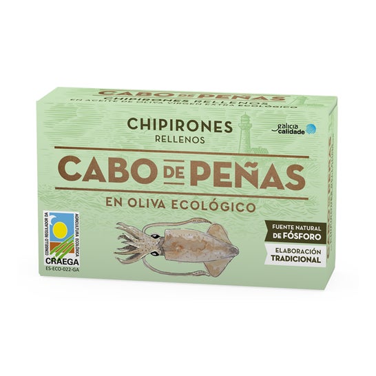 Cabo de Peñas Chipirones Aceite Oliva Eco 70g