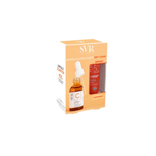 Svr Pack [C] Ampolla Anti-Ox + Blur Spf50+ Sun Secure 15 ml