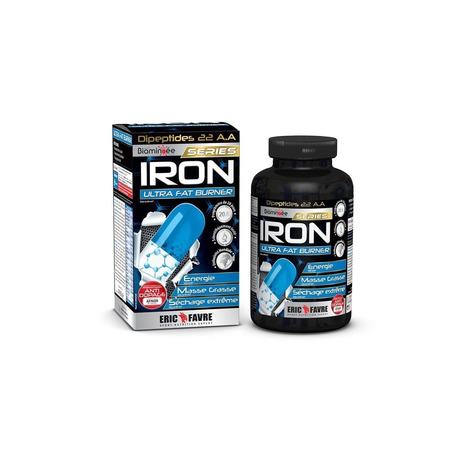 Eric Favre Iron O2 Ultra Fat Burner 120caps