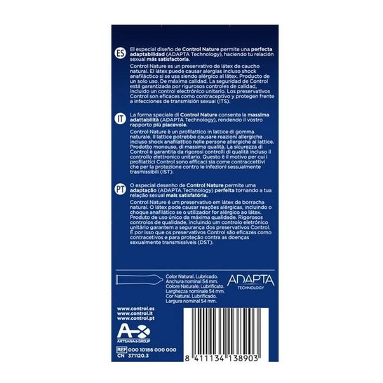 Control Nature Preservativo 12uds