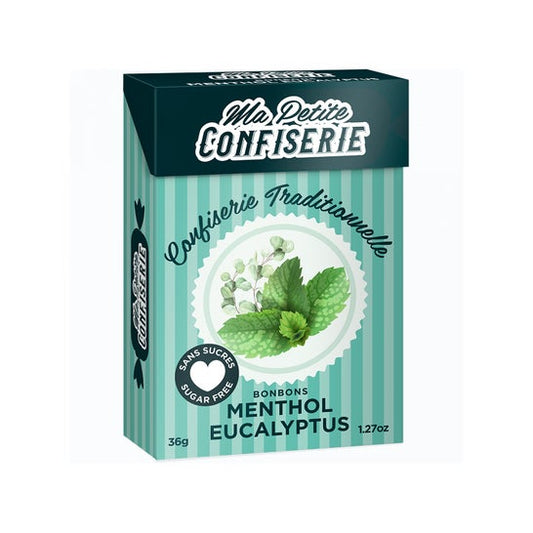 Ma Petite Confiserie Gommes Vertes Eucalyptus & Menthol Sans Sucres 36,5 g
