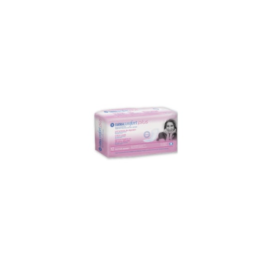 Farmaconfort Plus compresas normales algodón 12uds