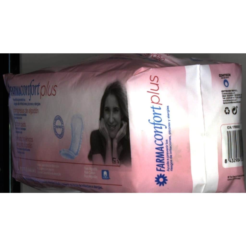 Farmaconfort Plus compresas normales algodón 12uds