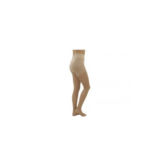 Medilast panty beige compresión normal T-L 1 par