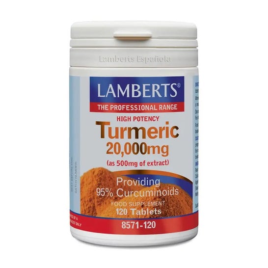 Lamberts Cúrcuma 20.000mg 120 Tabs