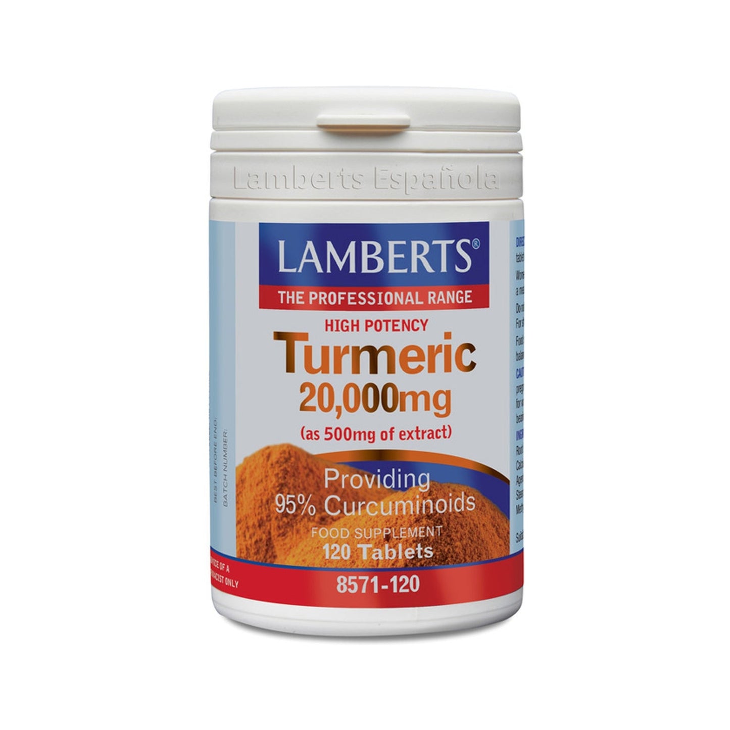 Lamberts Cúrcuma 20.000mg 120 Tabs