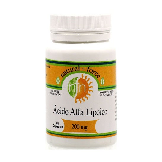Natural Force Ácido Alfa Lipoico 200mg 60caps
