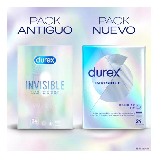 Durex Preservativos Invisible 24uds