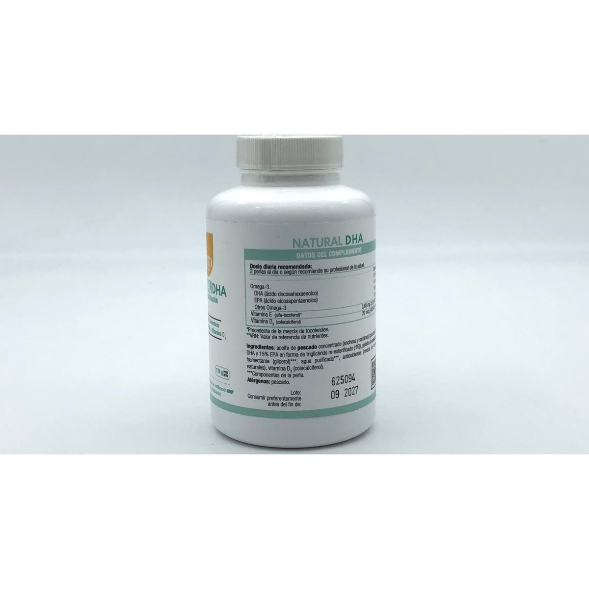 Puro Omega Natural DHA Alta Concentración 180 Perlas