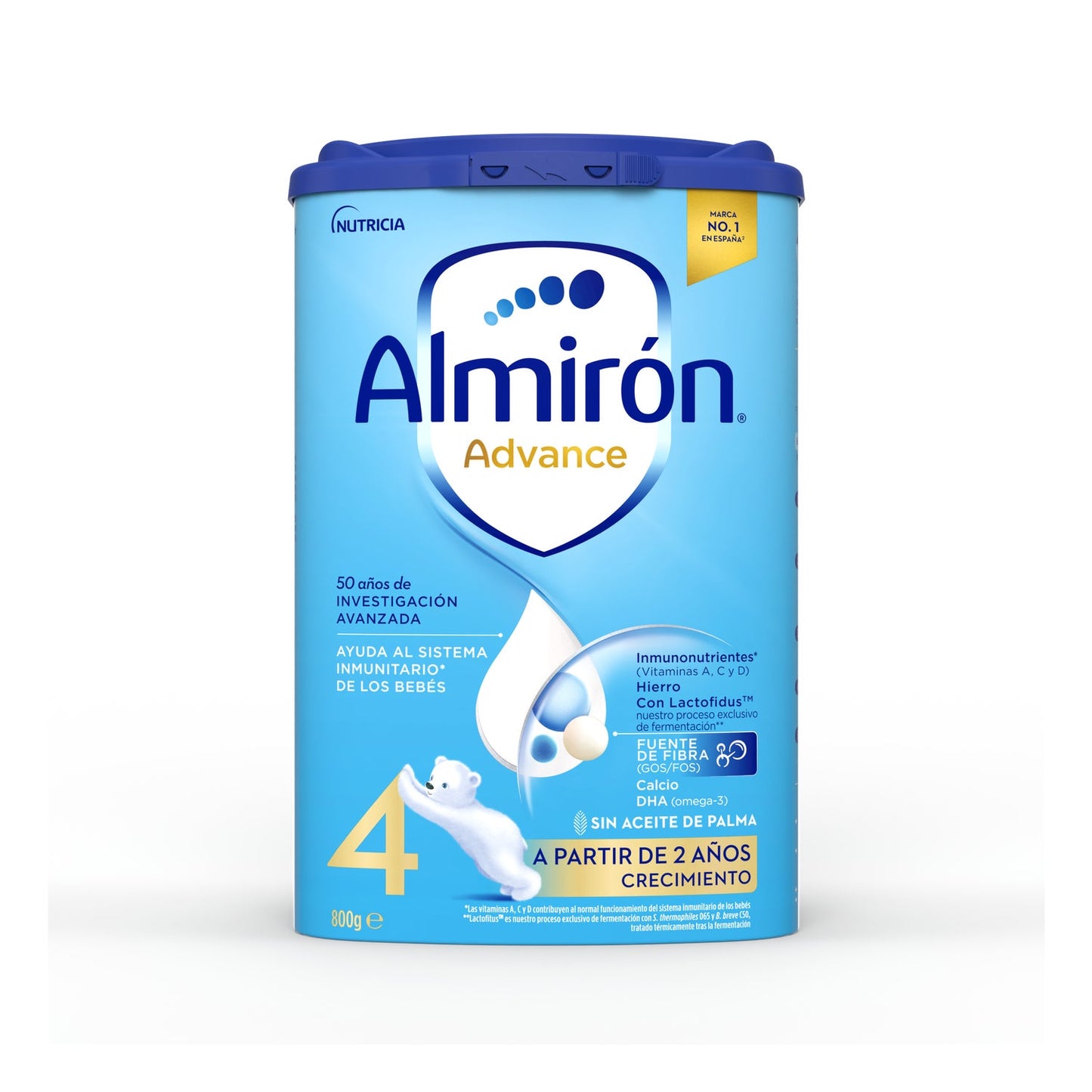 Almirón Advance 4 Leche de Crecimiento 800gr
