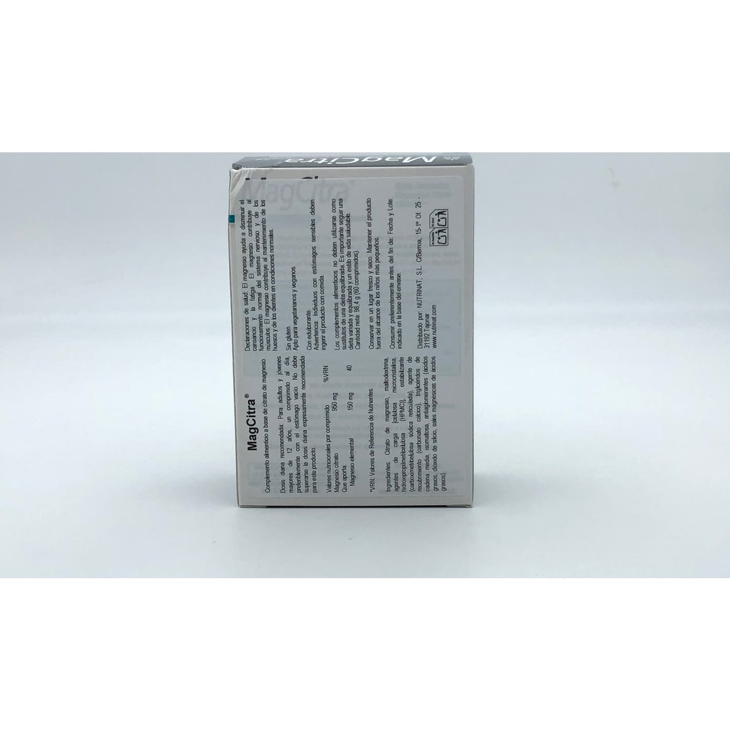 Health Aid Magcitra Citrato de Magnésio 1900mg 60 Comp.
