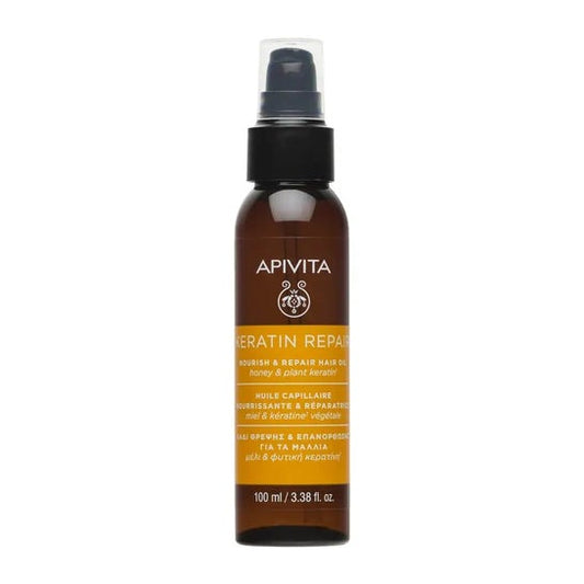 Apivita Aceite Reparador Capilar Keratina 100ml
