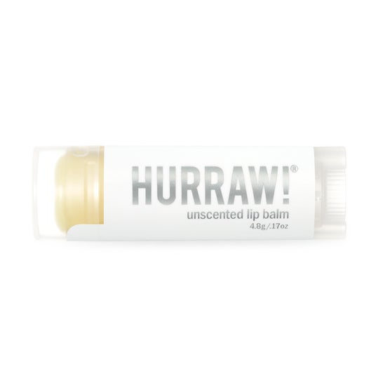 Hurraw! Unscented Lip Balm 4,8g