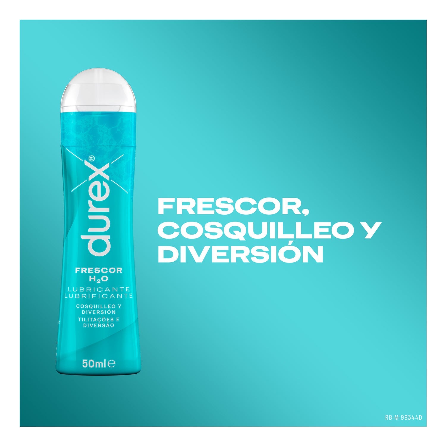 Durex Frescor H2O Lubricante 50ml