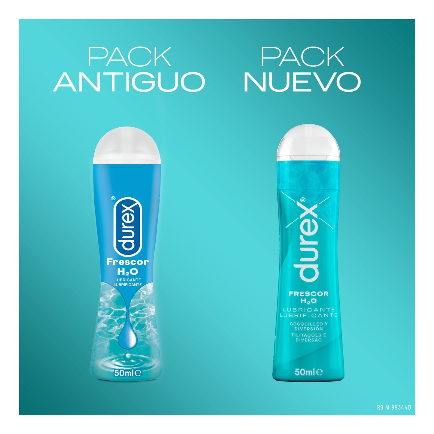 Durex Frescor H2O Lubricante 50ml
