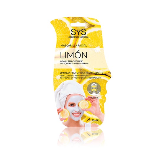 Sys Mascarilla Facial Limón Limpieza Profunda Revitalizante 10 ml