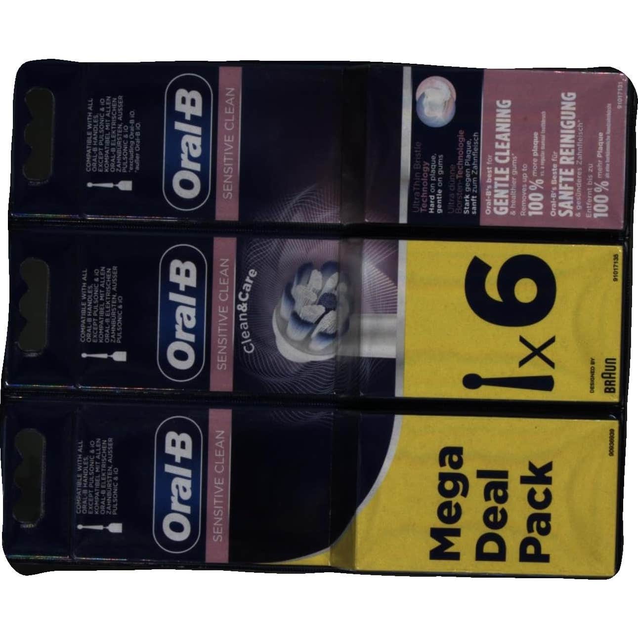 Oral-B Sensitive Clean Brush Head Recambio 6uds