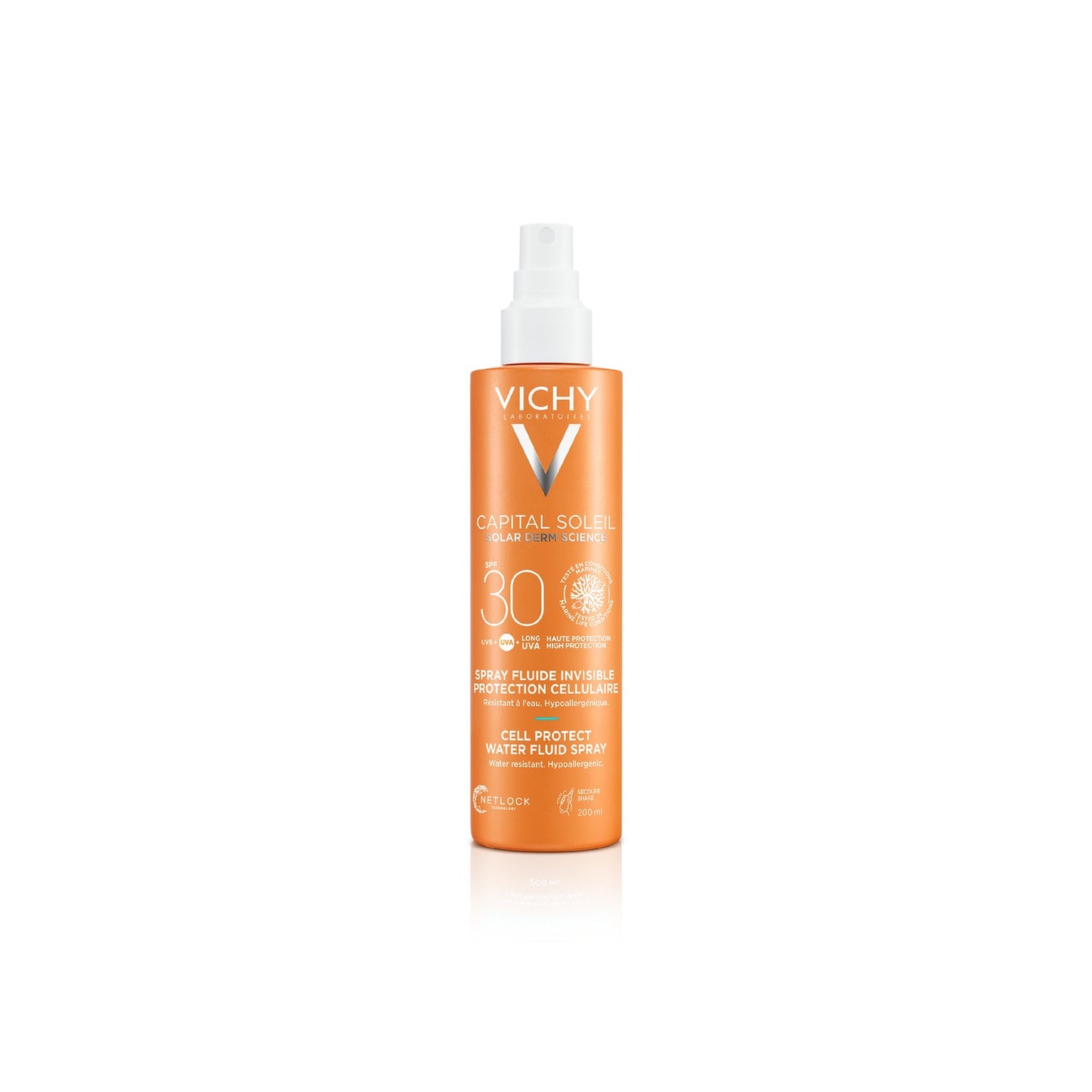 Vichy Capital Soleil Cell Protect Spray Fluido Invisible SPF30 200ml
