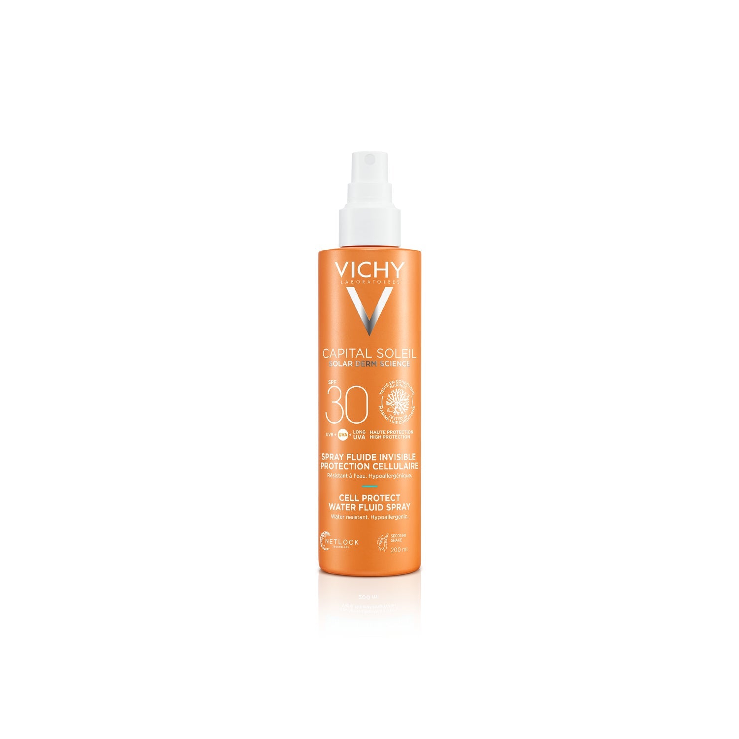 Vichy Capital Soleil Cell Protect Spray Fluido Invisible SPF30 200ml