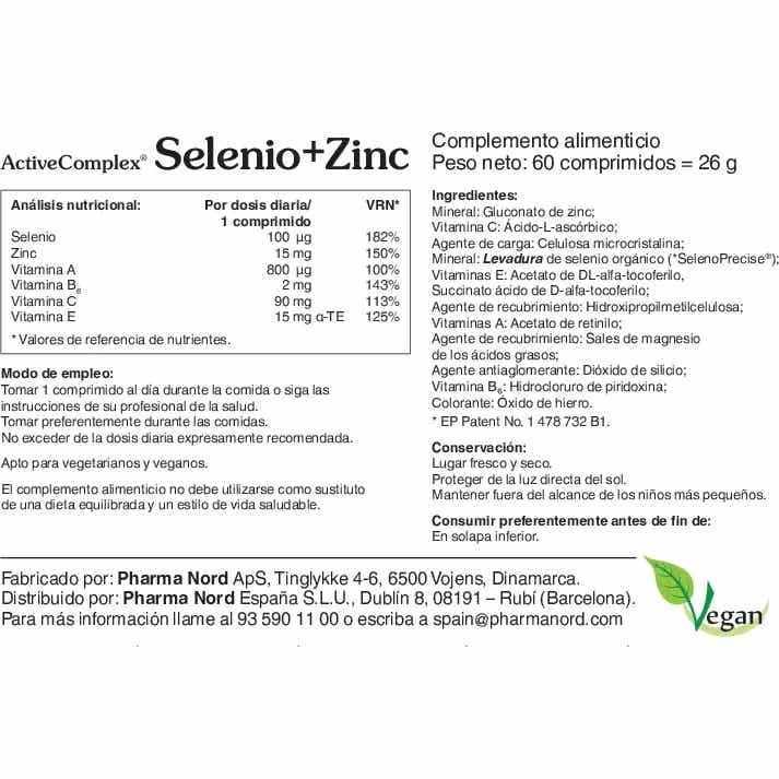 ActiveComplex® Selenio+Zinc 60comp