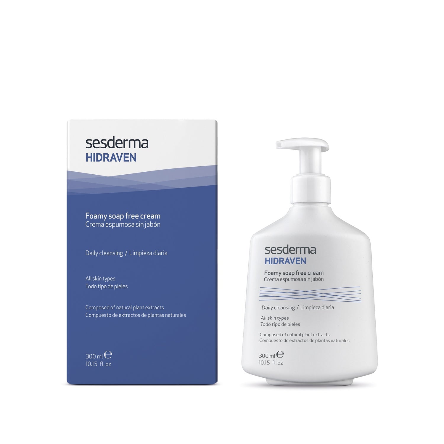 Sesderma Hidraven Crema Espumosa Sin Jabón 300ml