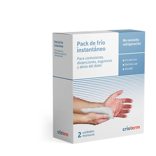 Crioterm Pack de Frío Instantáneo 2uds
