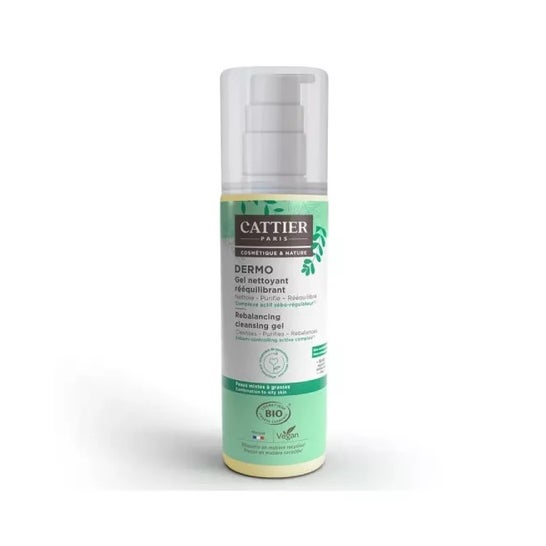 Cattier gel Limpiador Reequilibrante Bio 200 ml