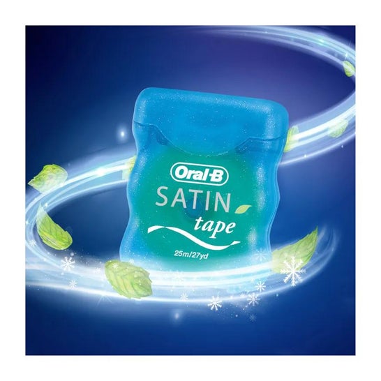 Oral-B Satin Tape Fluor cinta dental menta 25m 1ud