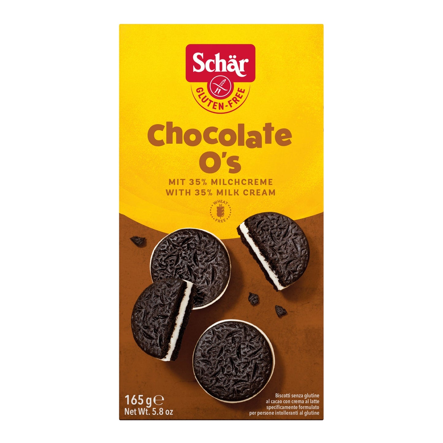 Schar Chocolate O's 165g
