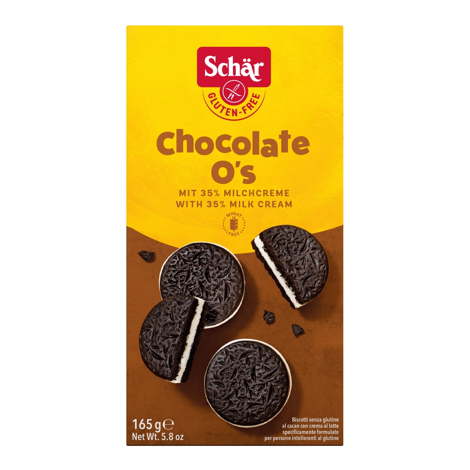 Schar Chocolate O's 165g