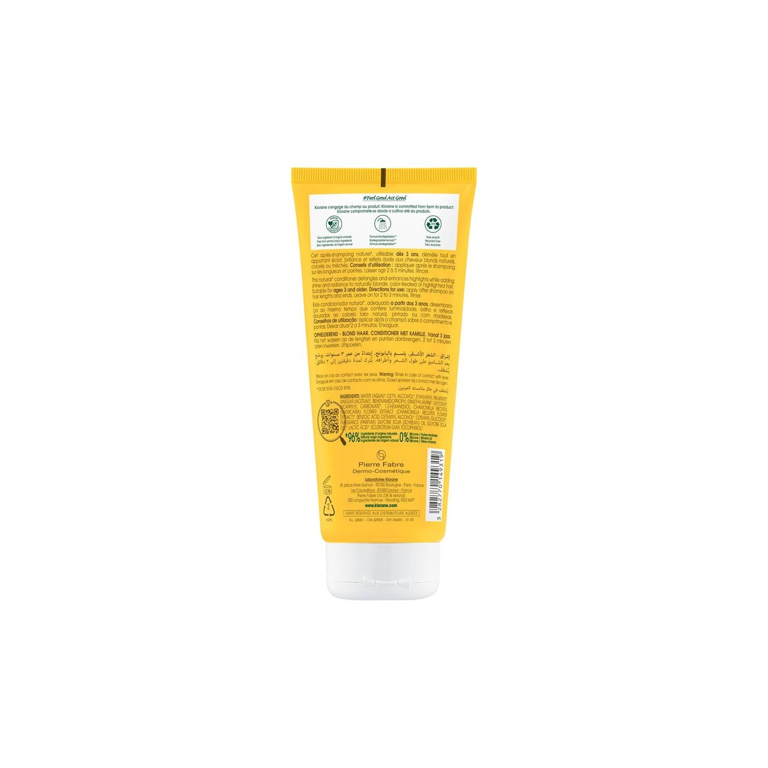 Klorane Acondicionador a la Camomila 200ml